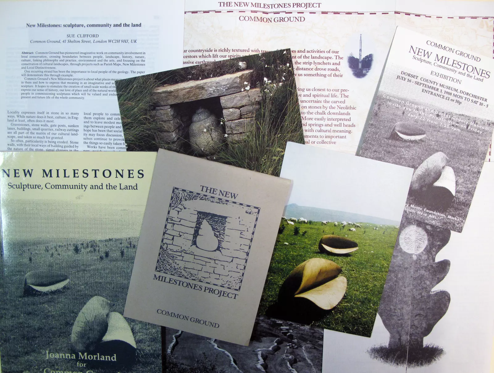 Materials related to the New Milestones project kept in the University of Exeter Special Collections