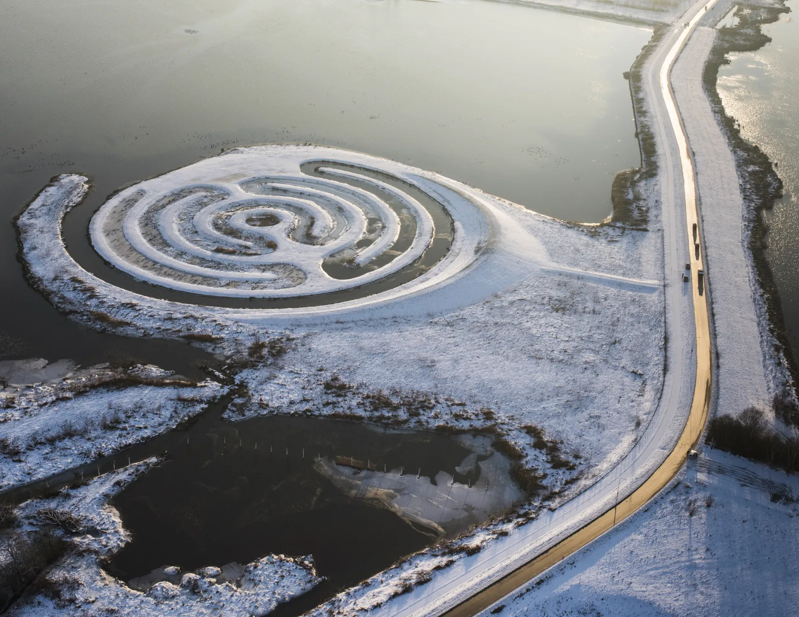 Paul de Kort, Wassende Maan (Waxing Moon), 2008–present. Photo by Flying Camera. © 2015